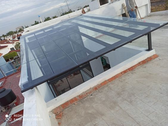 Glass Balustrades, Curtain Walling, Balcony Railing and Shower Cubicle Installations in Nairobi, Kenya Glass Canopies & Skylights in Kenya by Maraba Glass