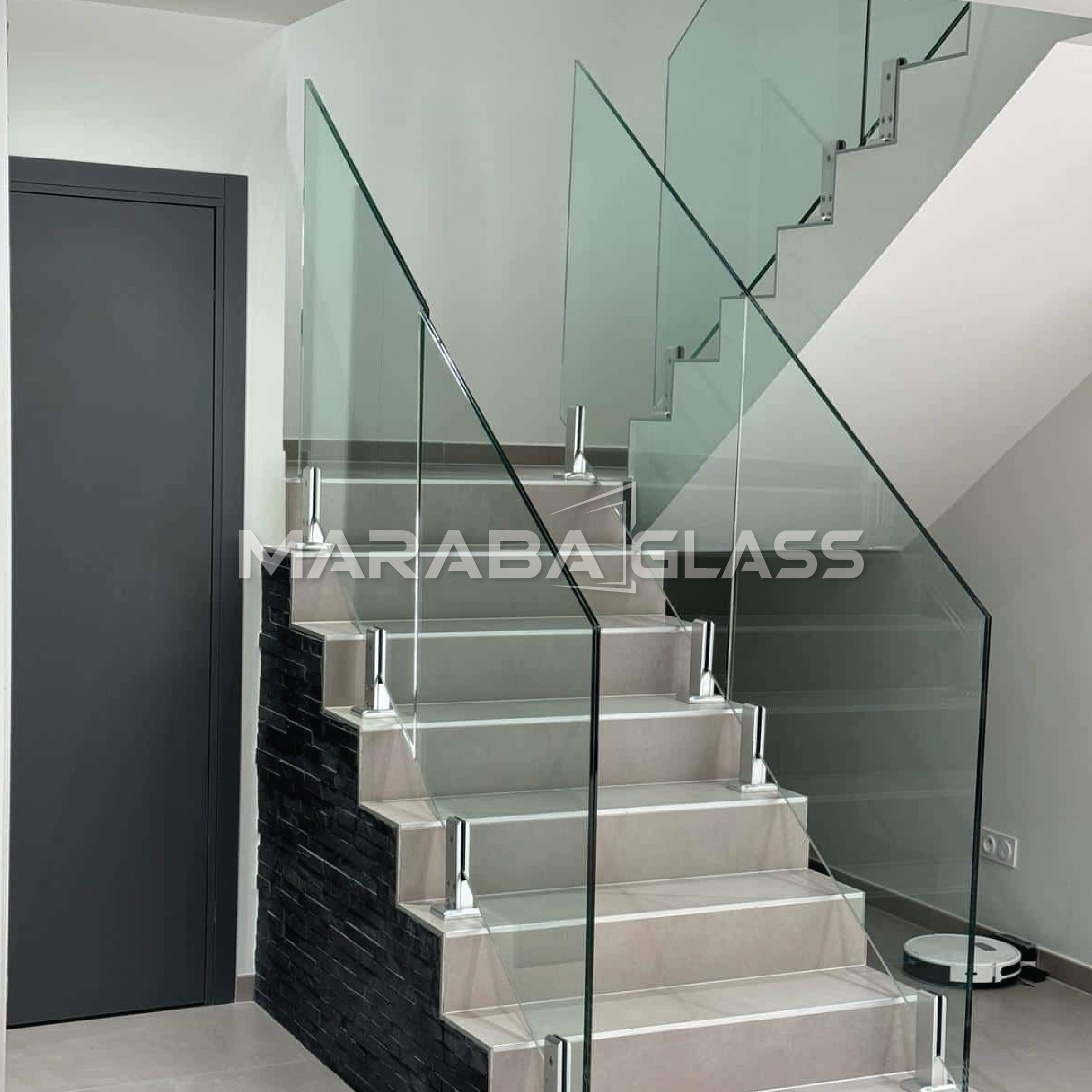 Glass Balustrades, Curtain Walling, Balcony Railing and Shower Cubicle Installations in Nairobi, Kenya Glass Balustrades and Glass Railings in Kenya by Maraba Glass