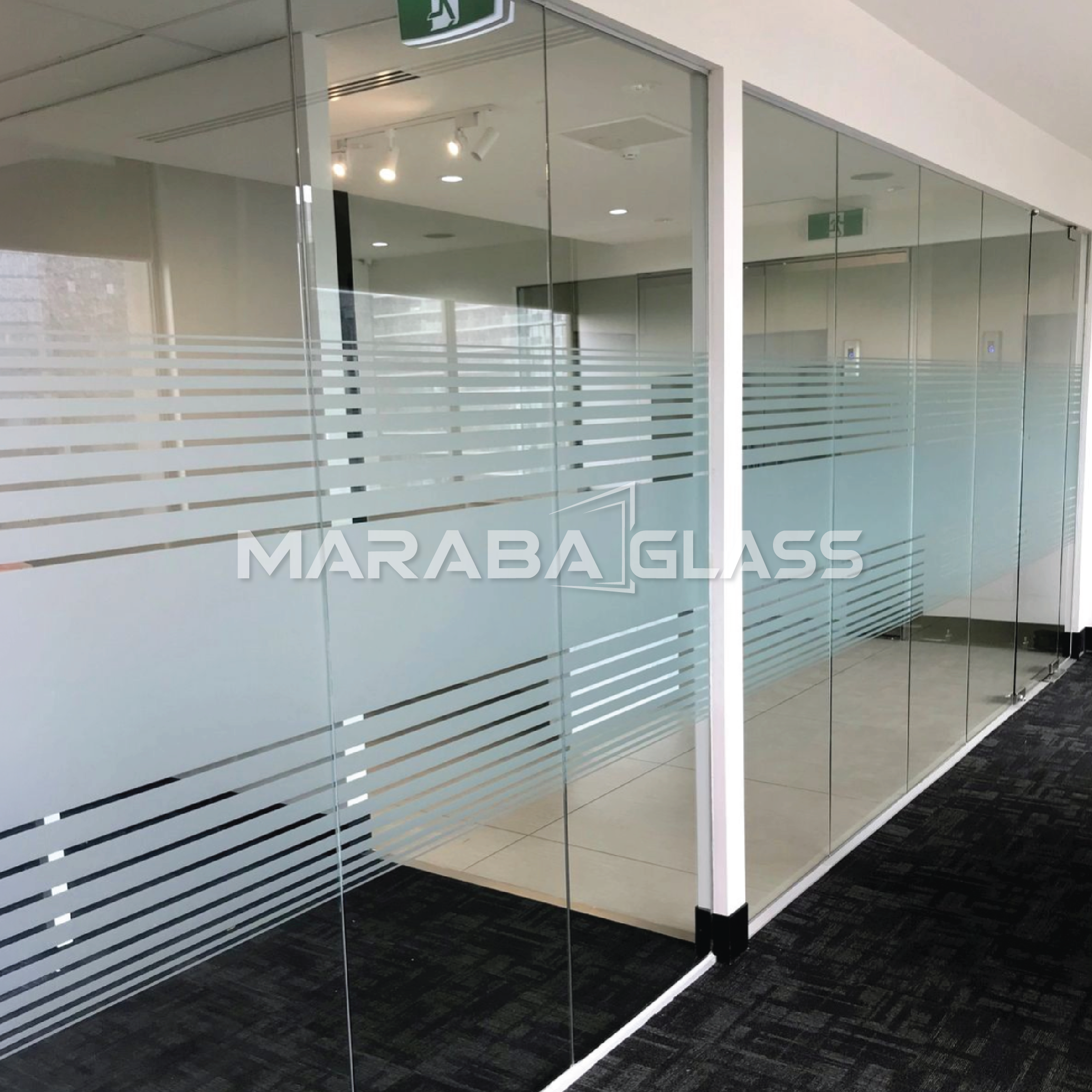 Glass Balustrades, Curtain Walling, Balcony Railing and Shower Cubicle Installations in Nairobi, Kenya Office Glass Fit-Outs in Kenya by Maraba Glass